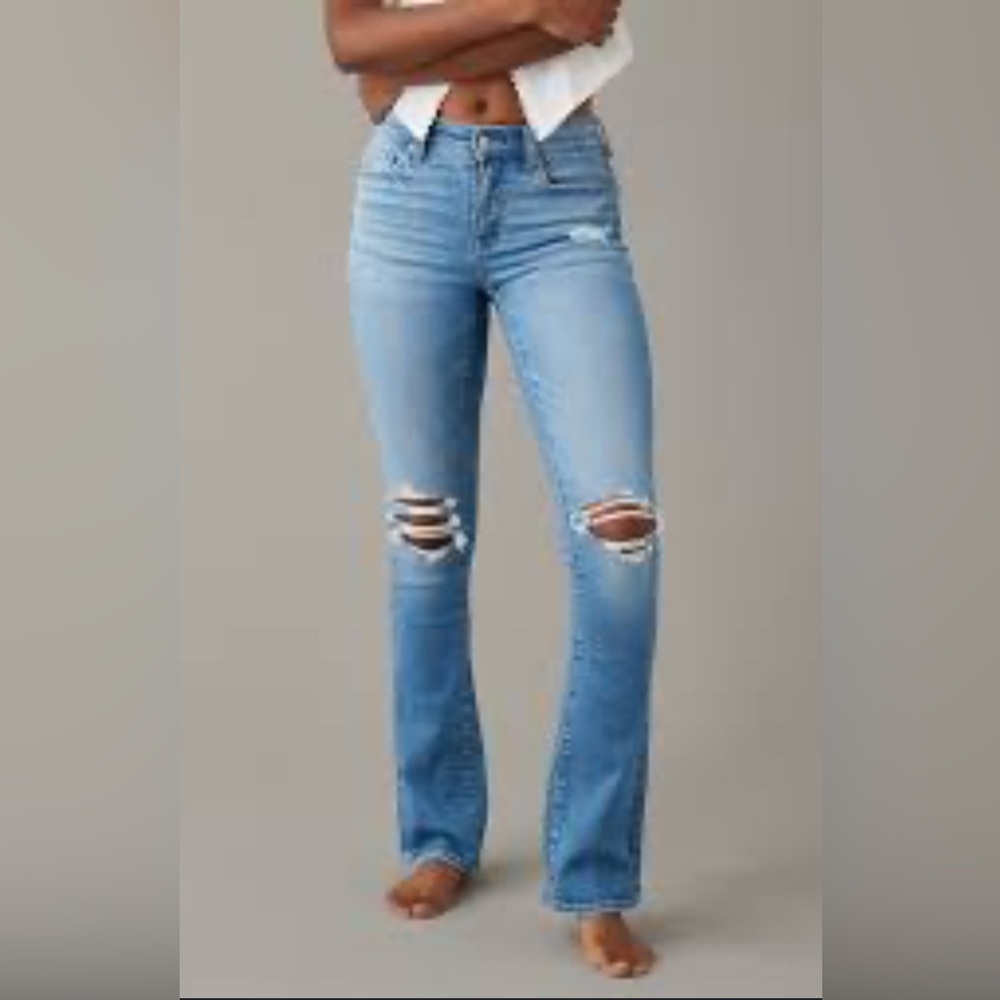 American Eagle Next Level High Waisted Skinny Kick Jeans